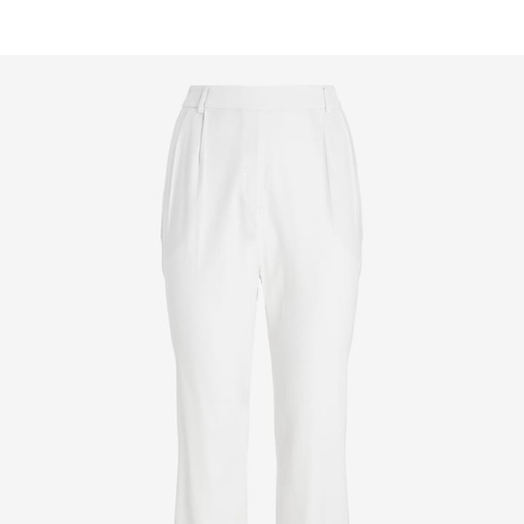 2 Express high waisted linen blend pull on pants, size XXS.. fits up to S - Picture 12 of 13